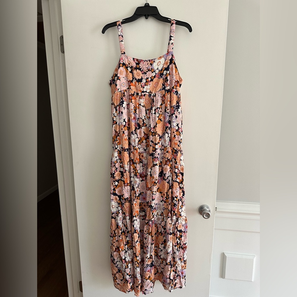 SHEIN Floral Maxi Dress - Multicolor
